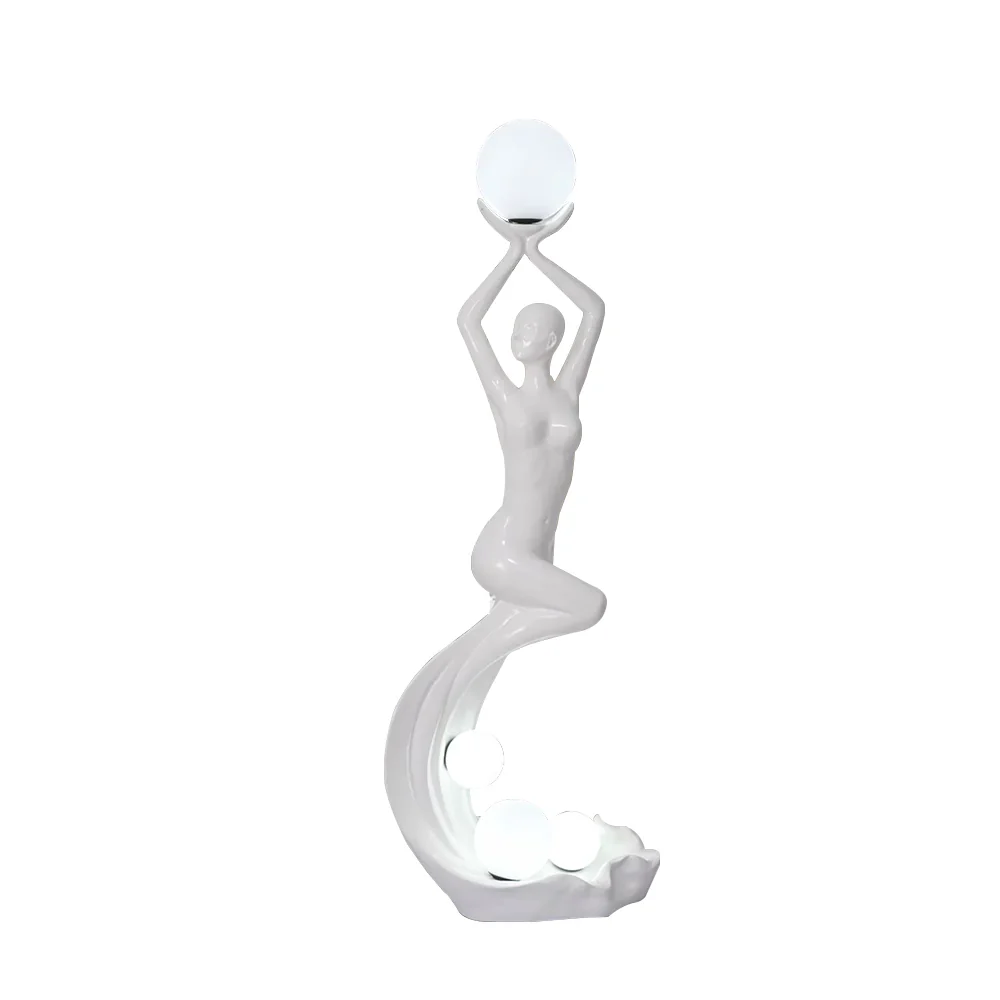 Mermaid Art Sculpture Floor Lamp - Image 21