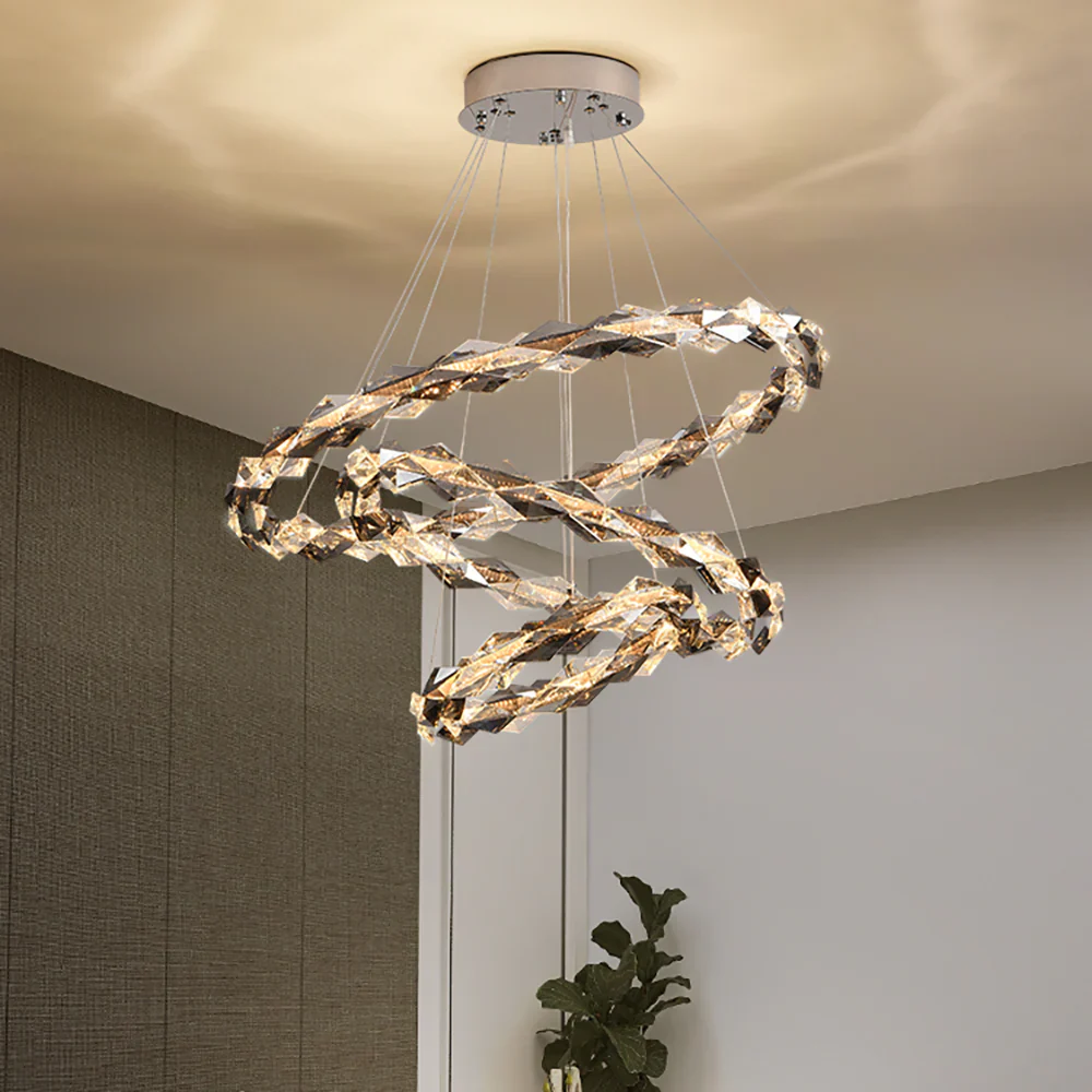 Merrill Round Crystal Chandelier - Image 7