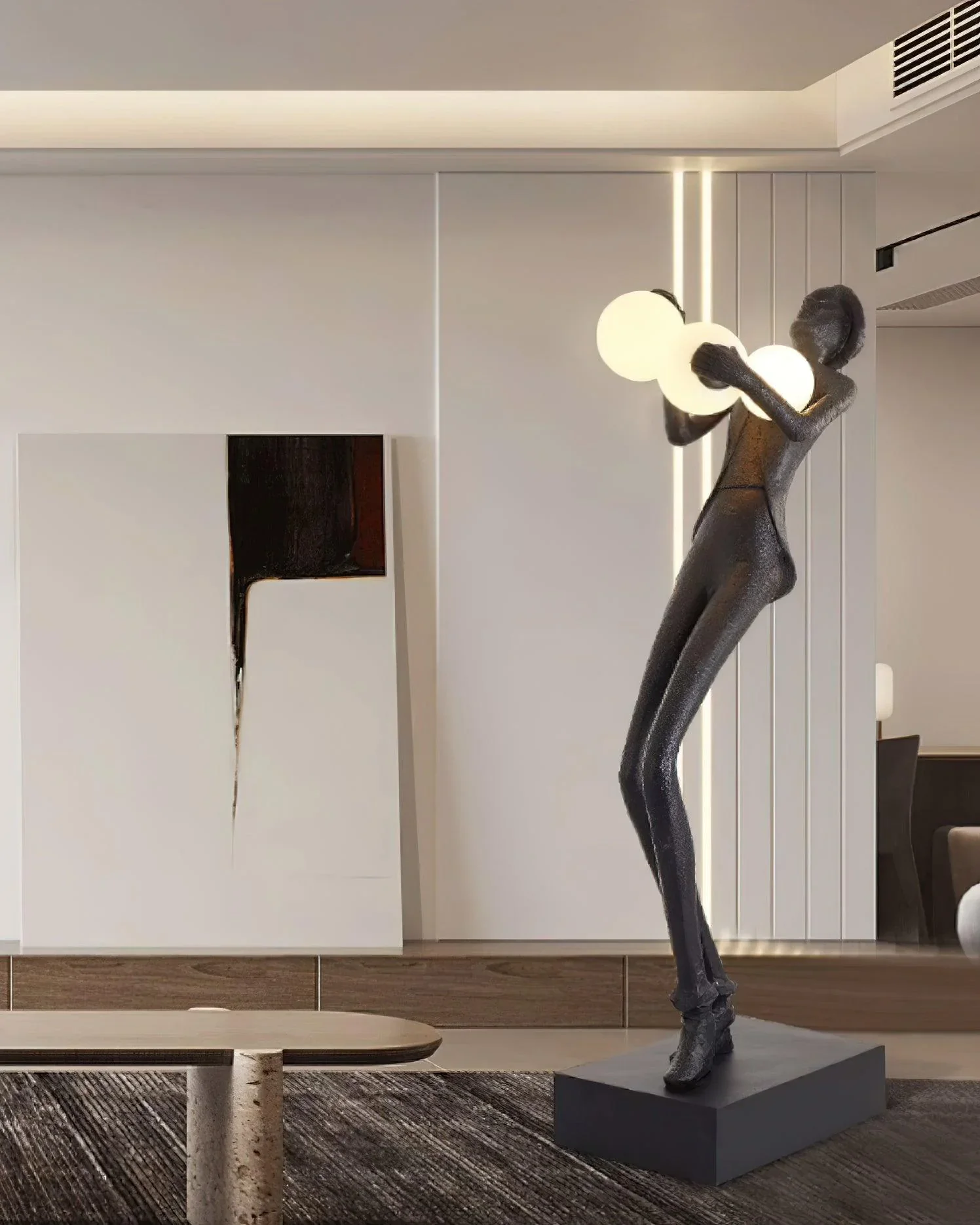 Michael Character Sculpture Floor Lamp - Image 12