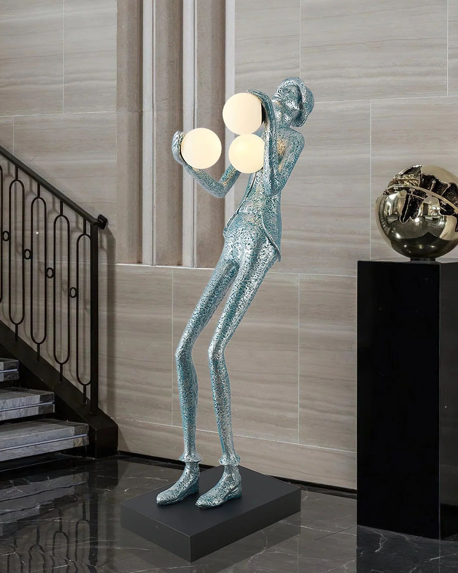 Michael Character Sculpture Floor Lamp - Image 7