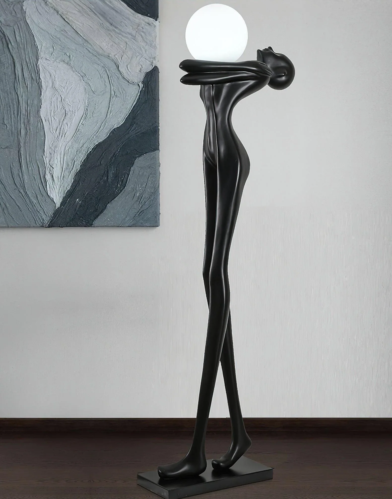 Moca Sculpture Figure Floor Lamp - Image 5