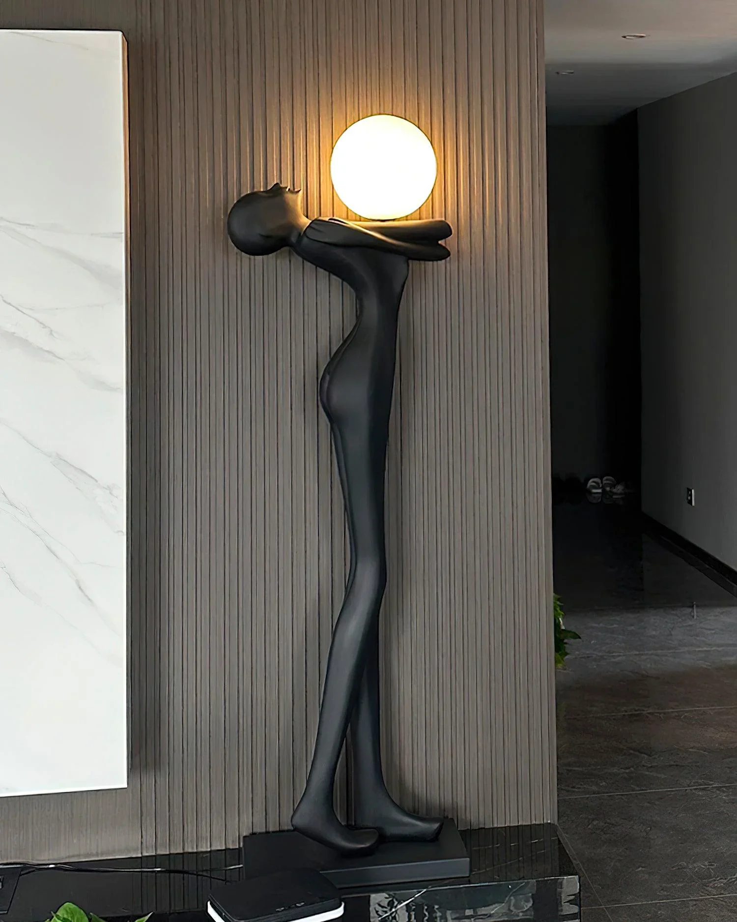Moca Sculpture Figure Floor Lamp - Image 7