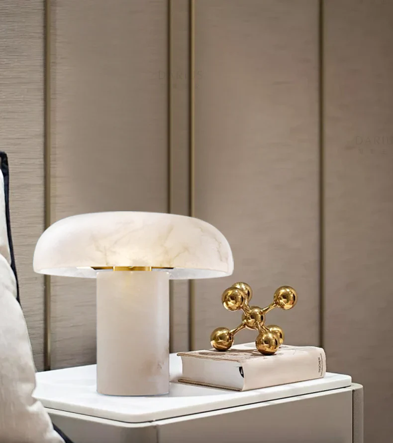 Modern Alabaster Habros Table Lamp - Image 10