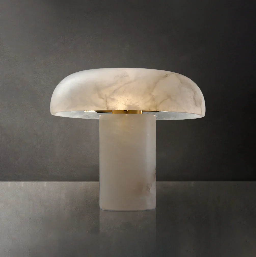 Modern Alabaster Habros Table Lamp - Image 16