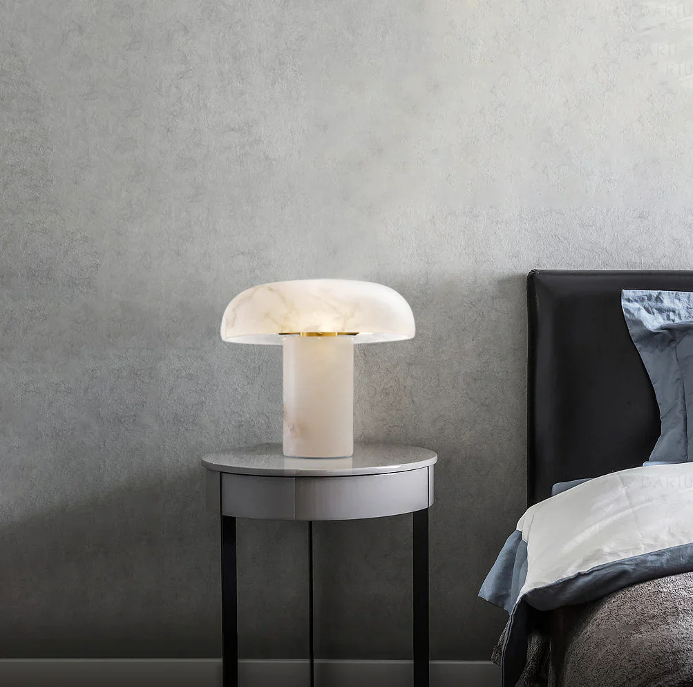 Modern Alabaster Habros Table Lamp - Image 8