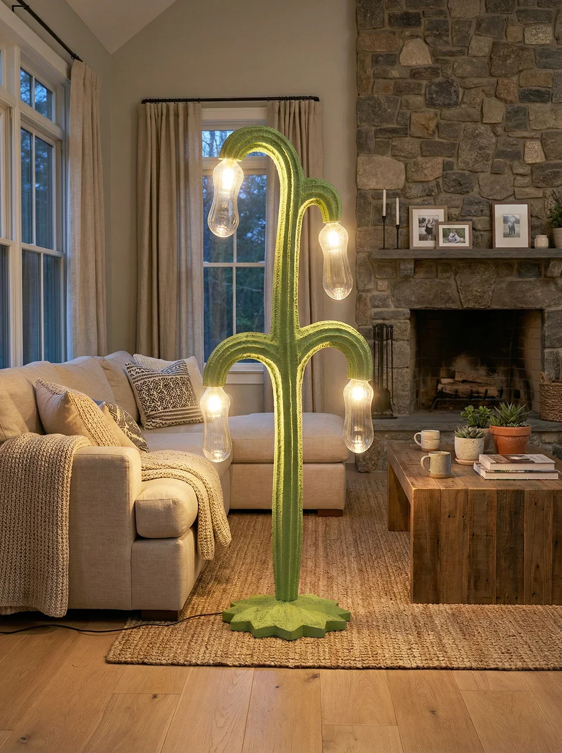 Modern Cactus Floor Lamp - Image 2