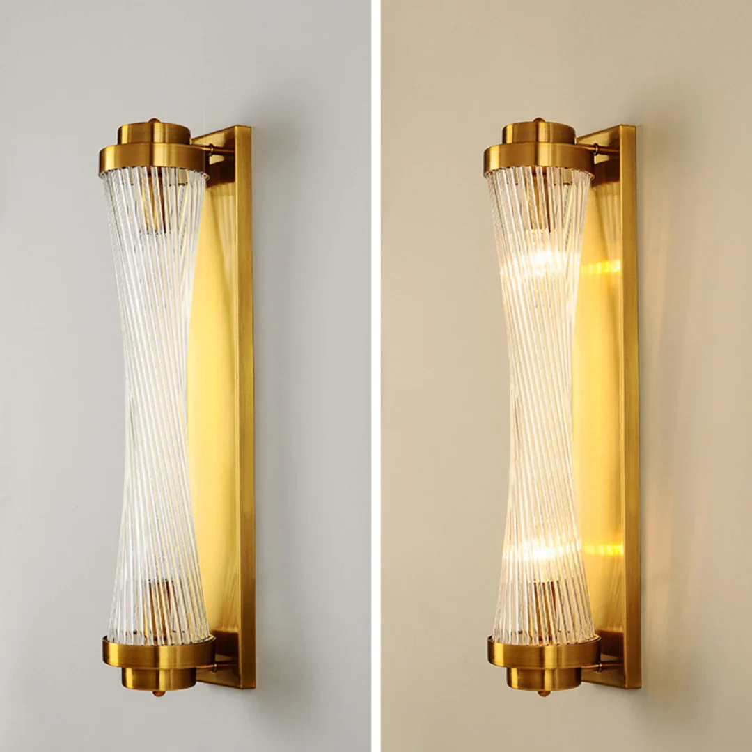 Modern Glass Column Wall Sconce - Image 13