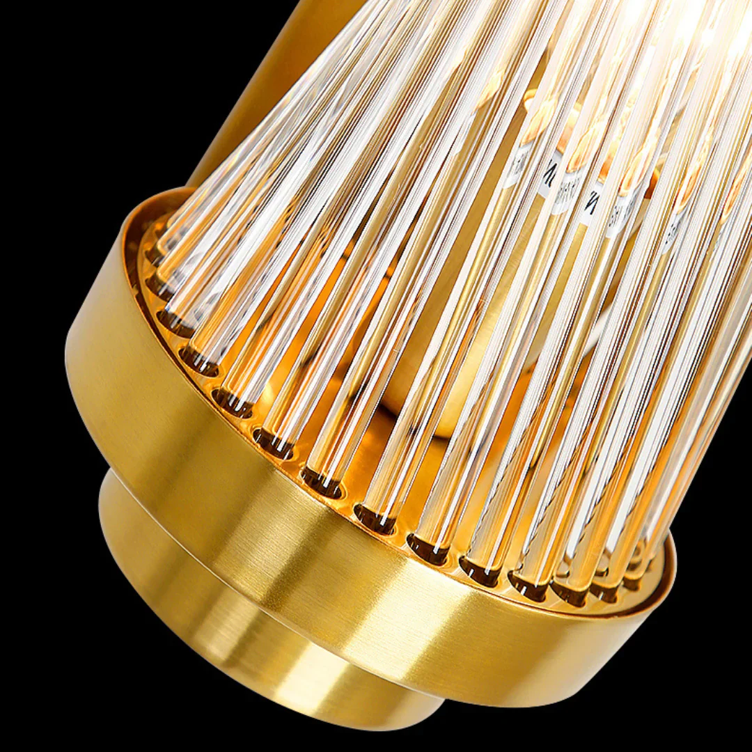 Modern Glass Column Wall Sconce - Image 14