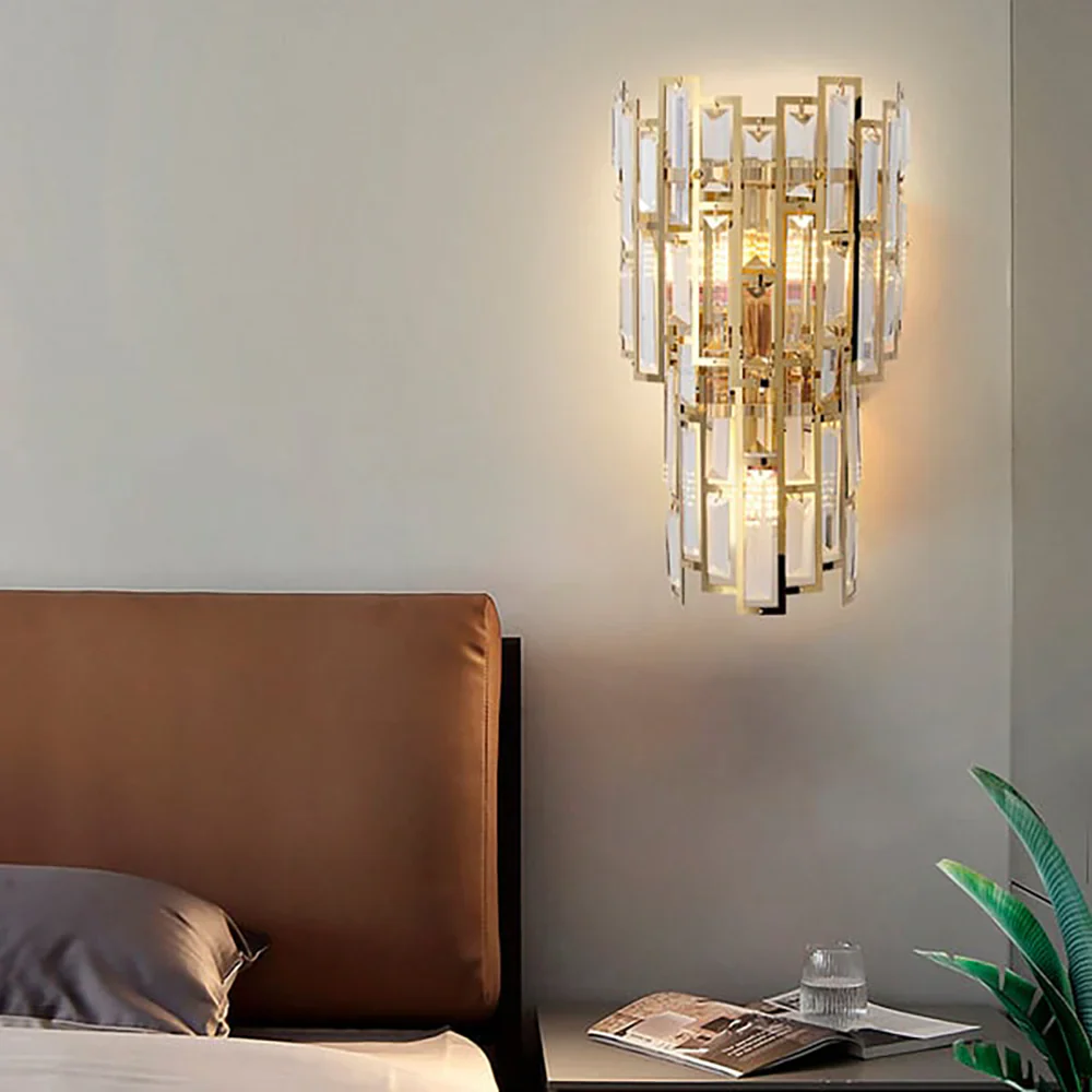 Modern Gredel Crystal Wall Lamp - Image 25