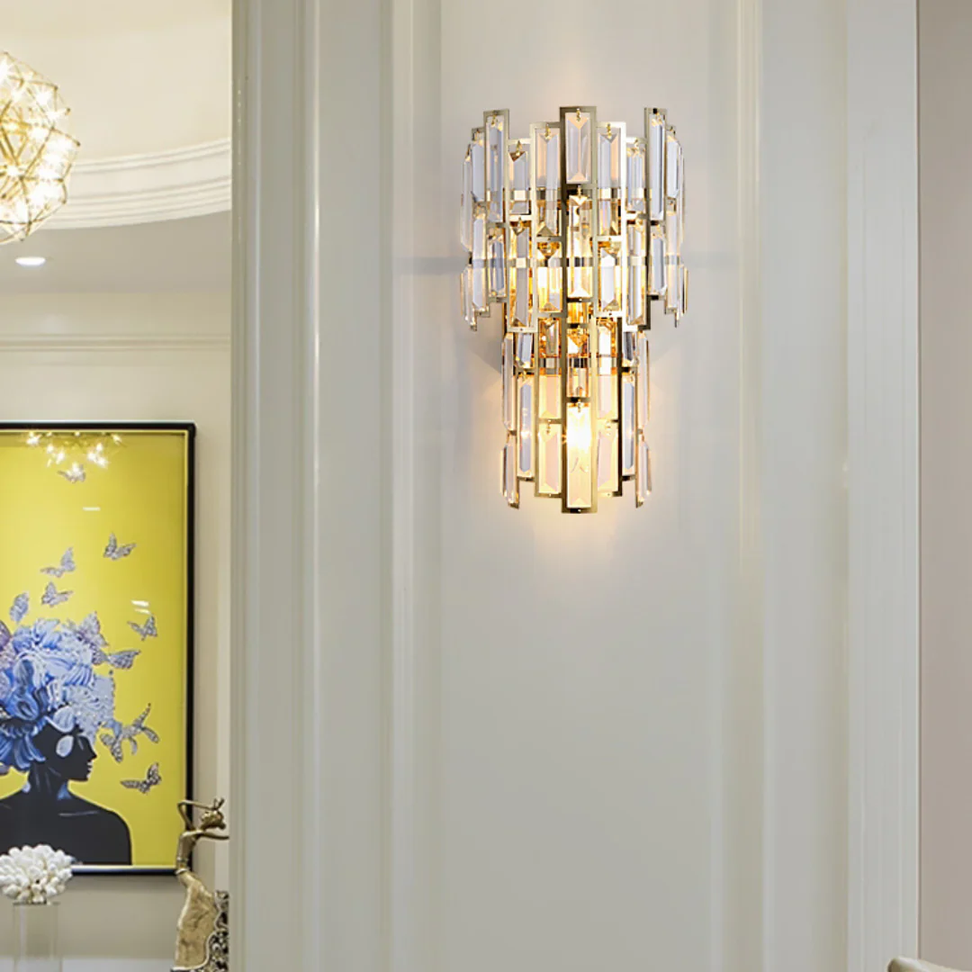 Modern Gredel Crystal Wall Lamp - Image 5