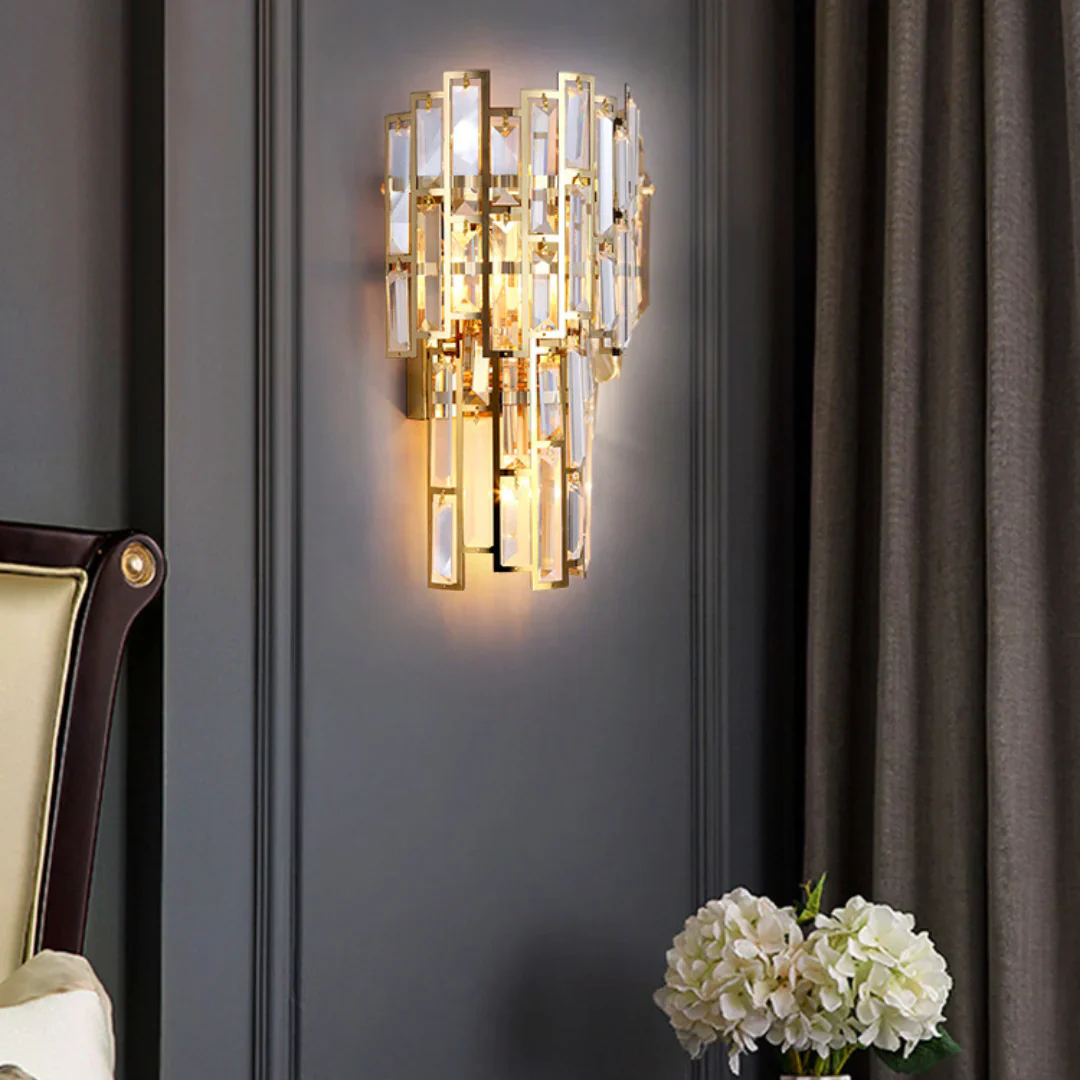 Modern Gredel Crystal Wall Lamp - Image 6