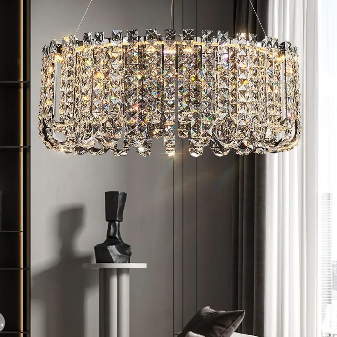 Luxurious Liora Crystal Tassel Chandelier - Image 2