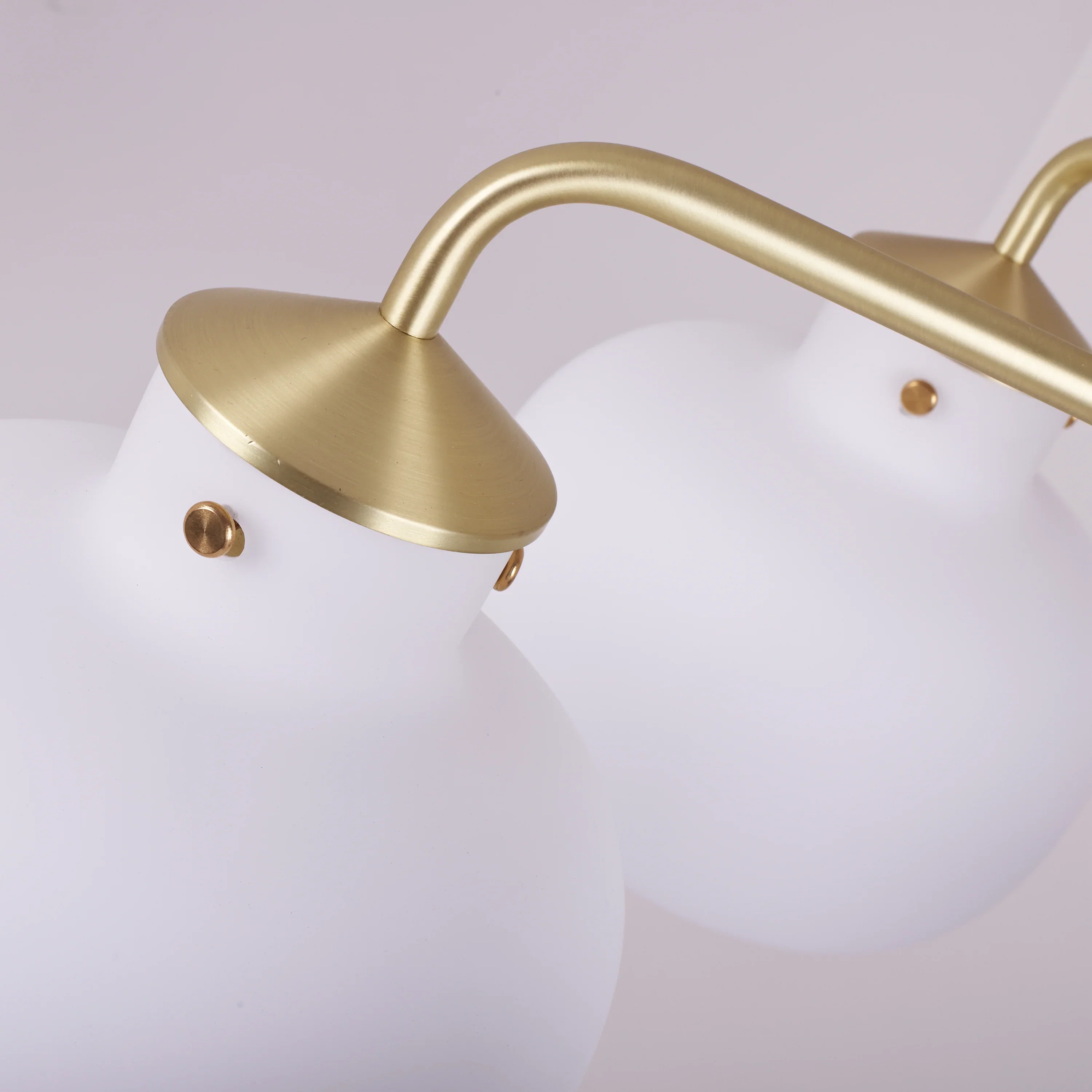 Modern Raito Opal Glass Chandelier - Image 23