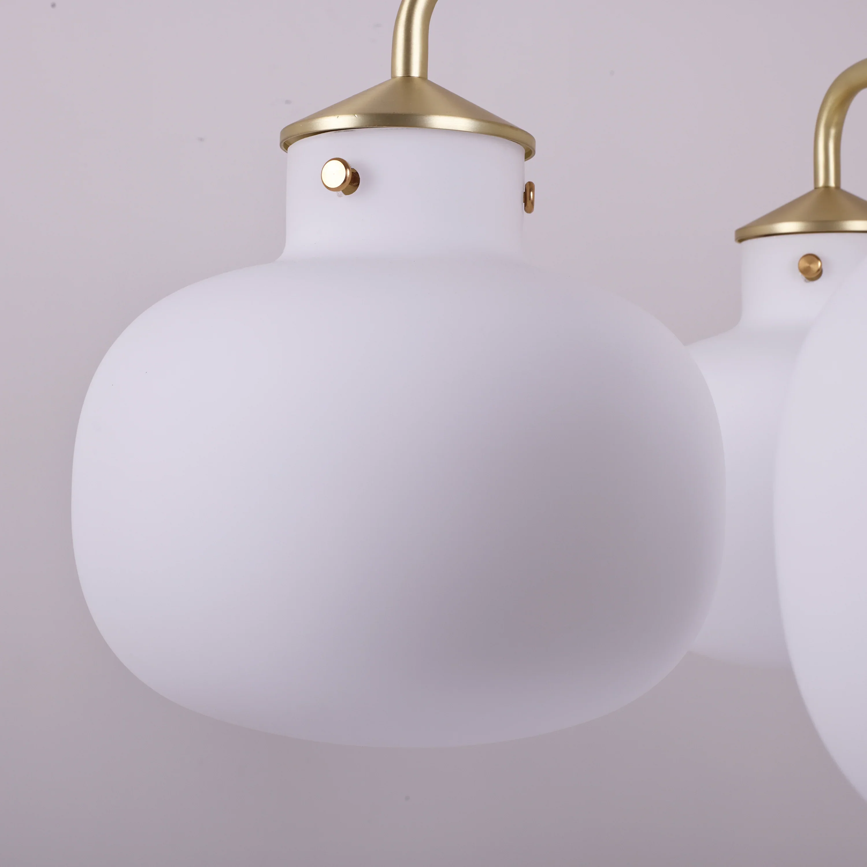 Modern Raito Opal Glass Chandelier - Image 26