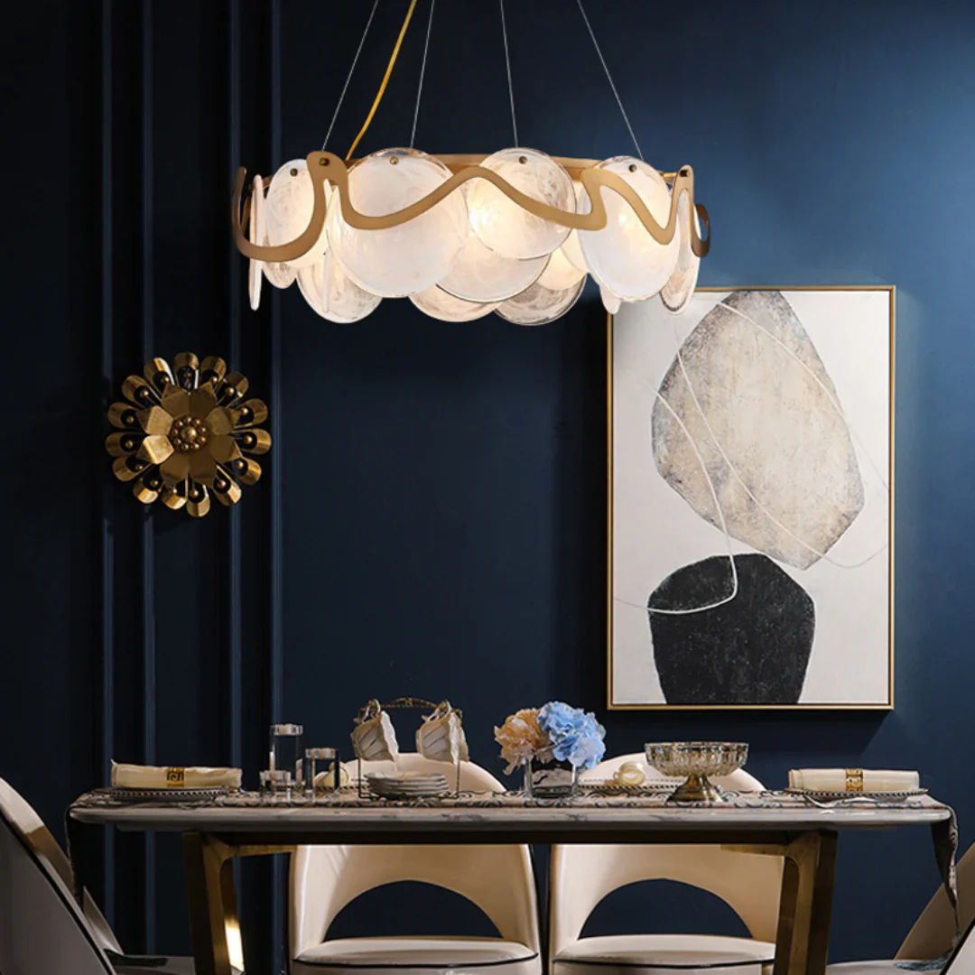 Modern Simple Glass Chandelier - Image 12