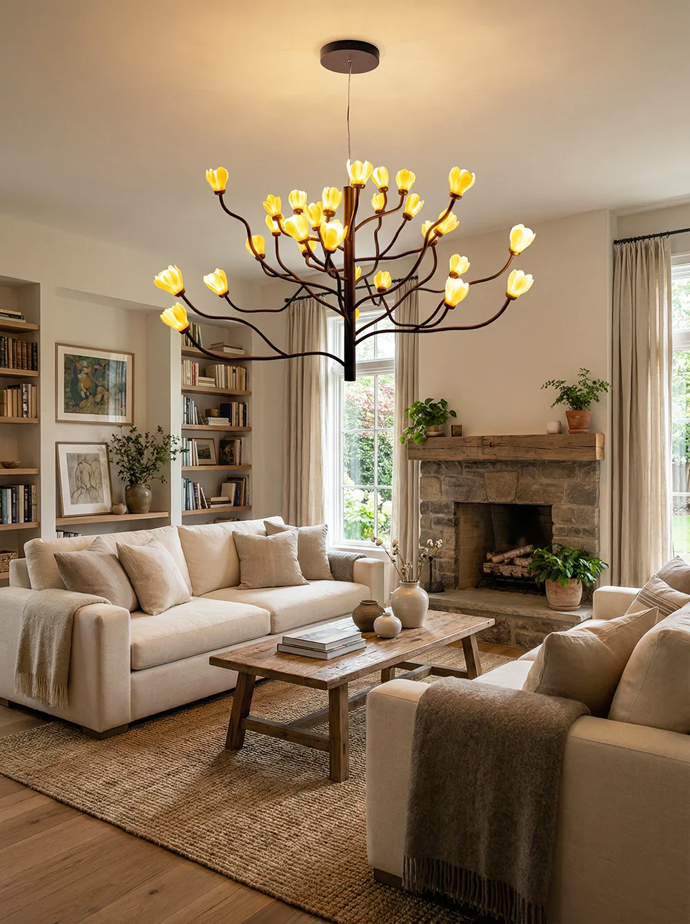 Mokuren Chandelier - Image 2