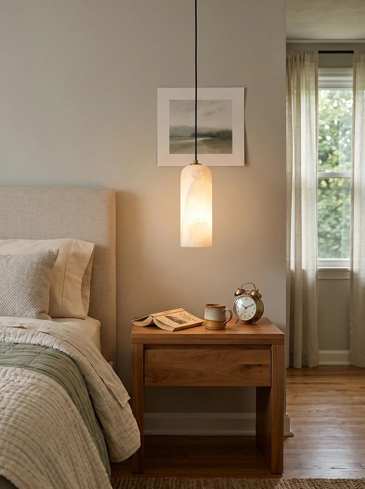 Monty Alabaster Pendant Lamp - Image 2