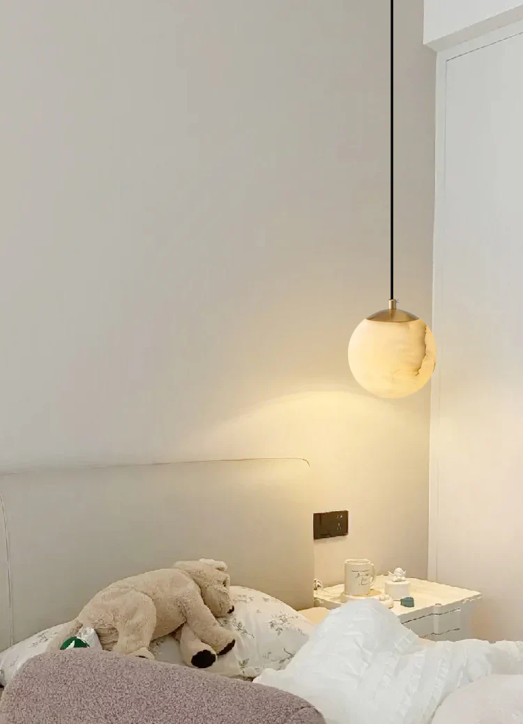 Moon Alabaster Pendant Lamp - Image 16