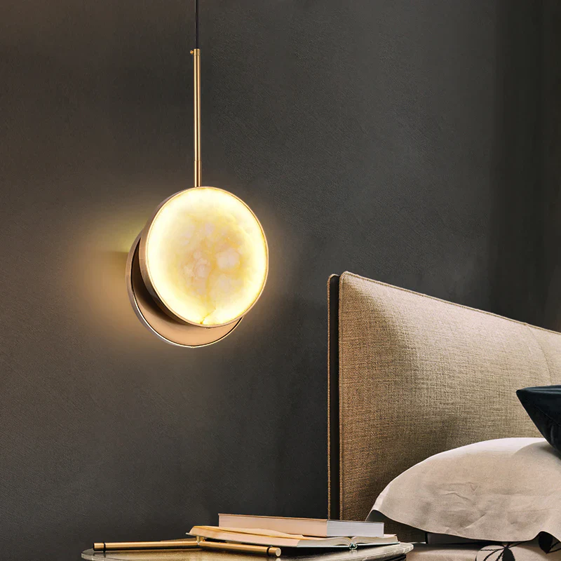 Moonshade Alabaster Pendant Light - Image 16