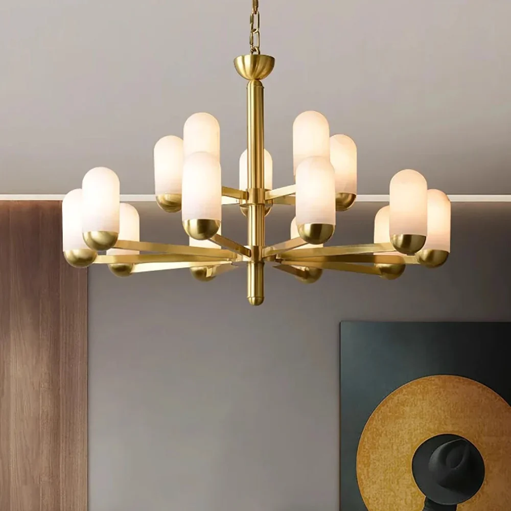 Moonshade Marble Chandelier - Image 6