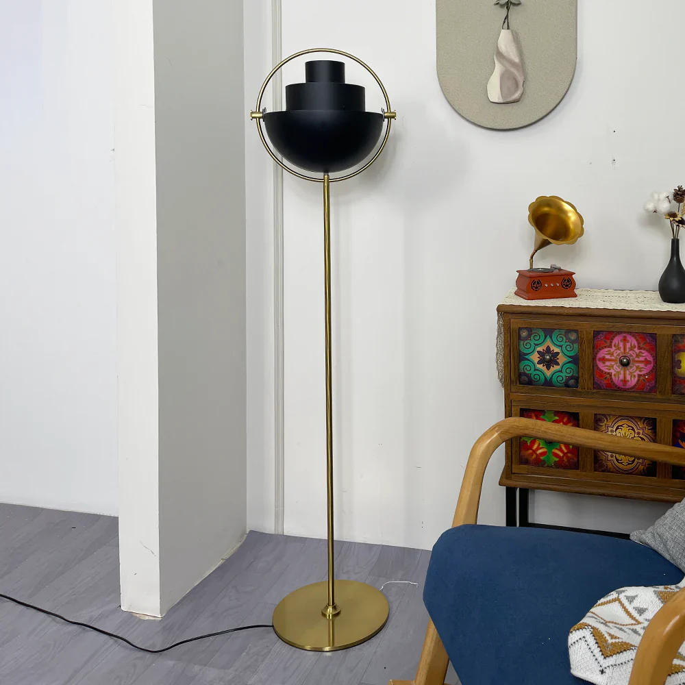 Multi-Lite Rotating Ball Floor Lamp - Image 2