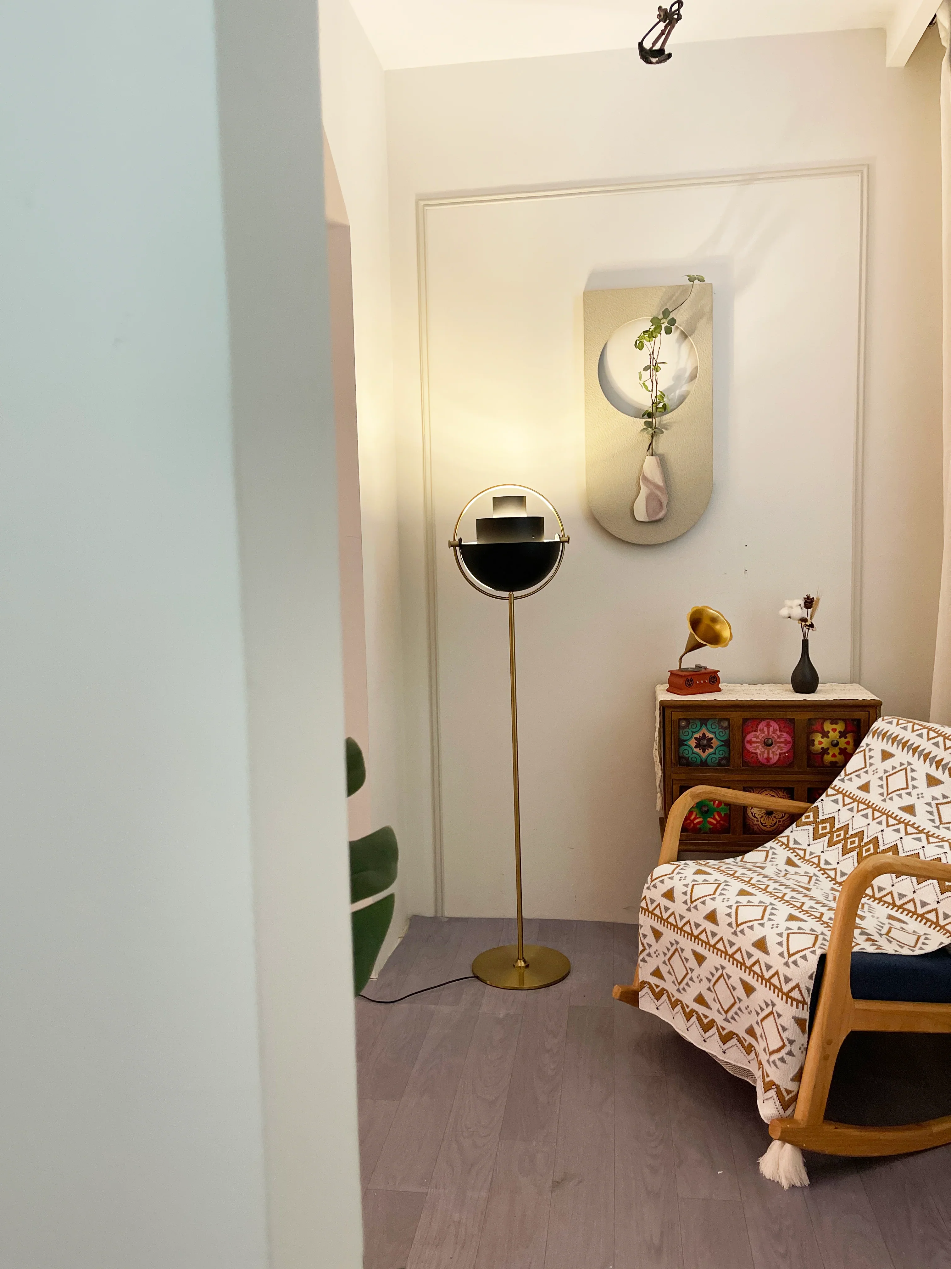Multi-Lite Rotating Ball Floor Lamp - Image 4