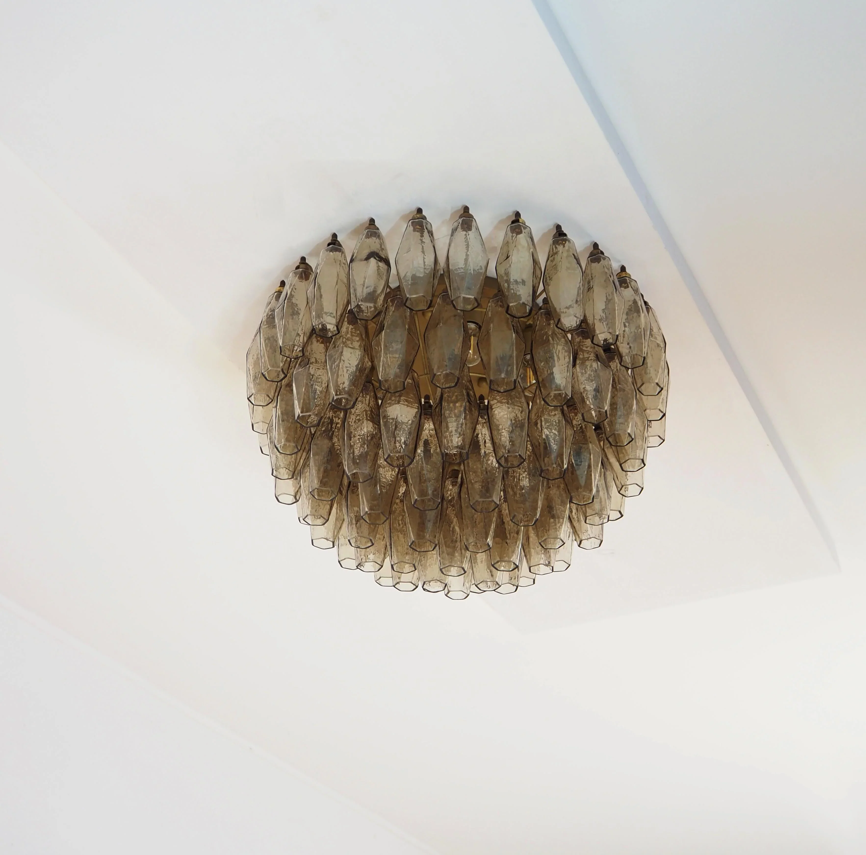 Murano Poliedri Smoked Ceiling Light - Image 12