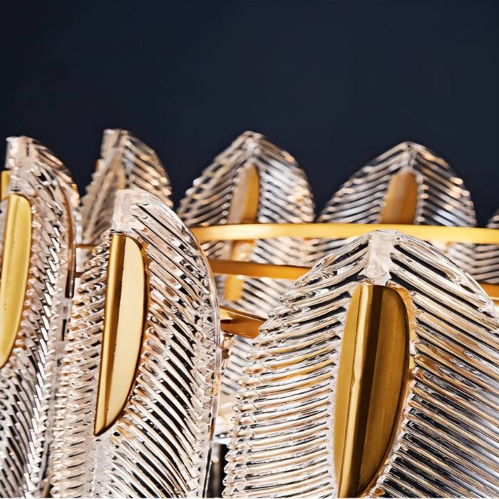 Nehora Round Crystal Chandelier - Image 6