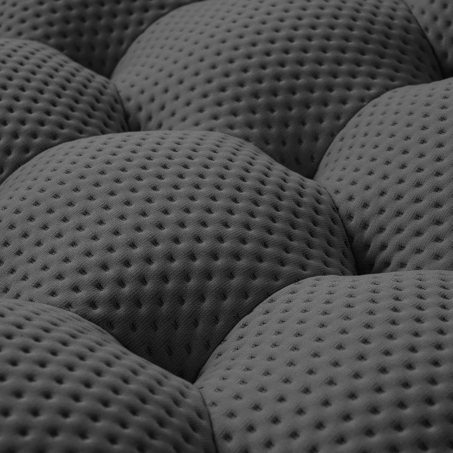Nuvé® Mitsu Modular Bouclé Cloud Sofa - Dark Grey - 3-Seater Sofa - Image 5