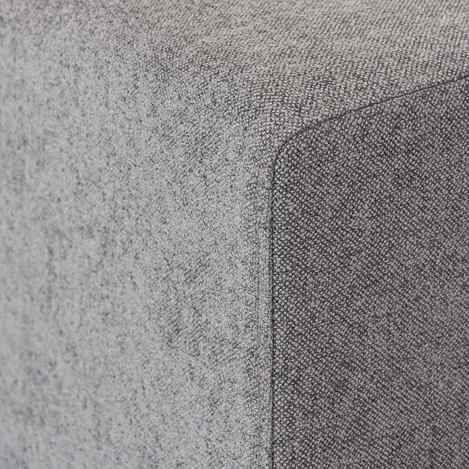 Nuvé® Solace Modular Bouclé Cloud Sofa - Space Grey - 6-Seater Corner Sectional + 2 Ottomans - Image 5