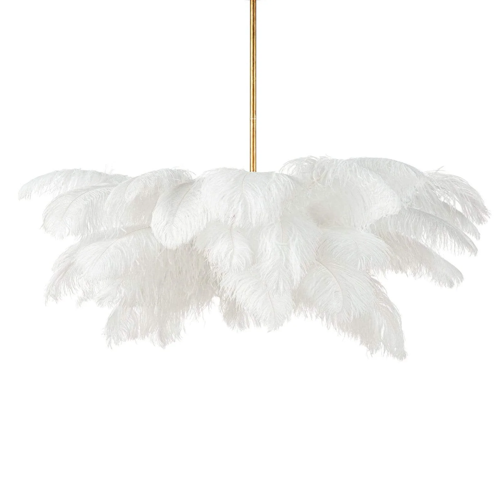 Ostrich Feather Chandeliers - Image 16