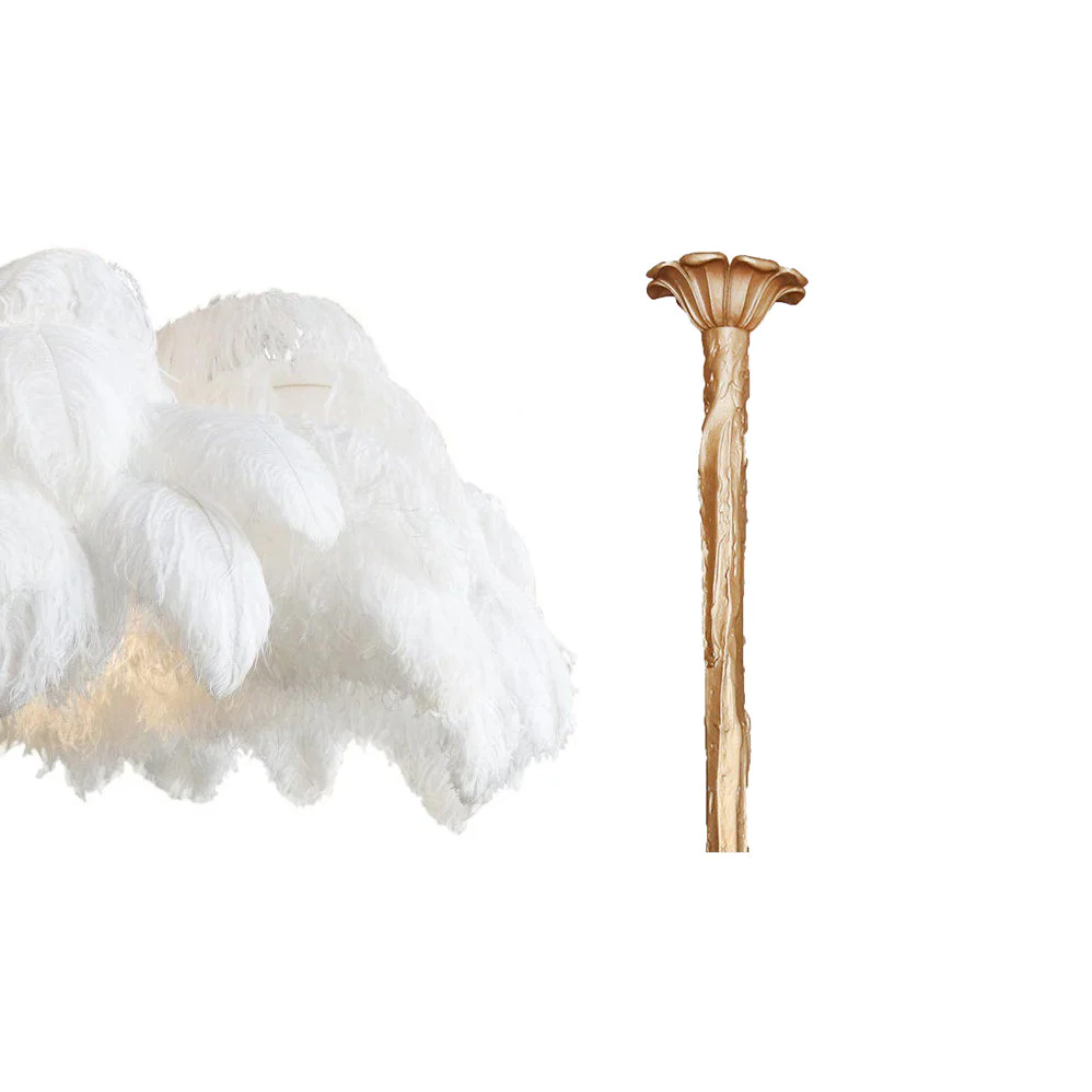 Ostrich Feather Chandeliers - Image 19