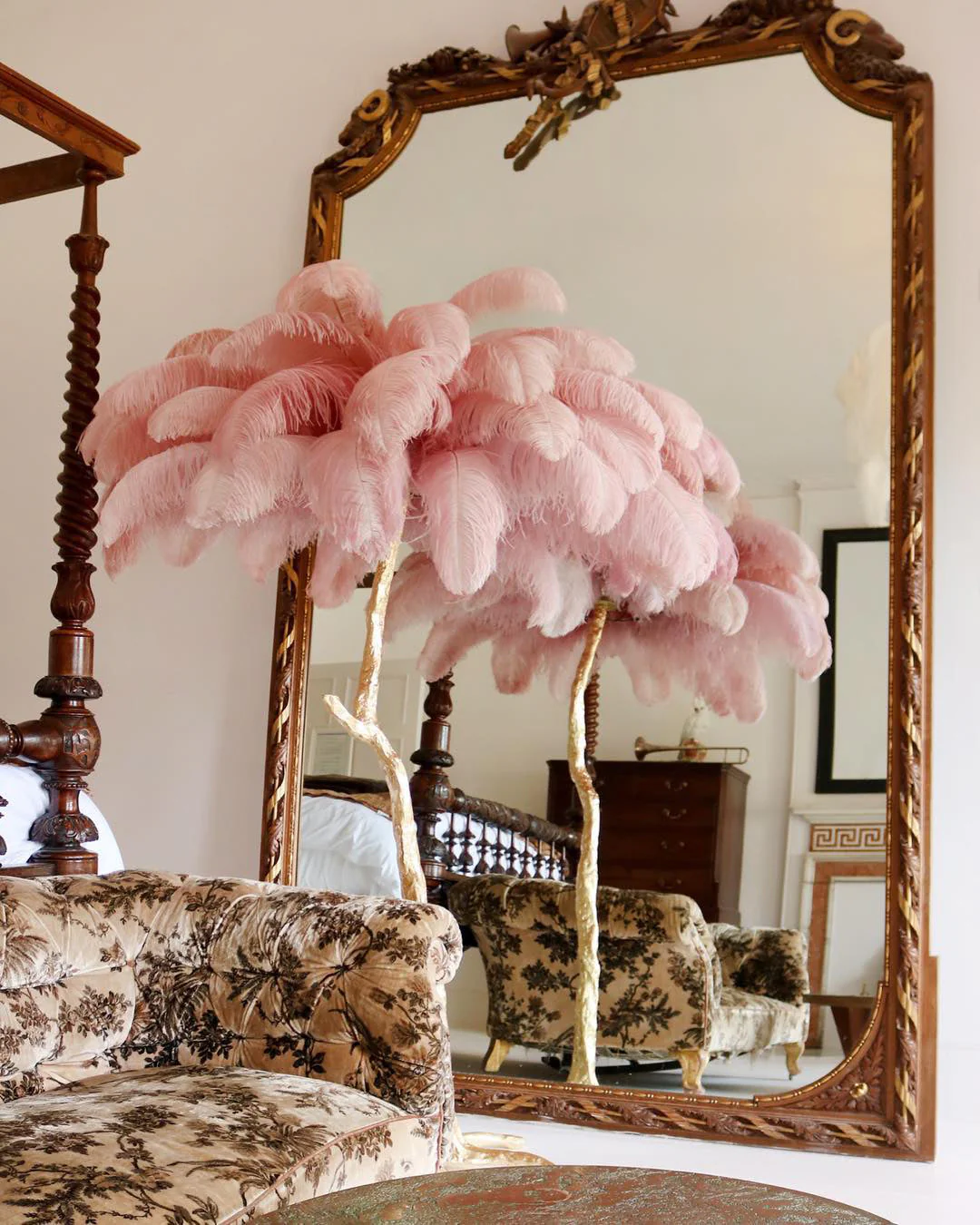 Ostrich Feather Floor Lamp - Image 21