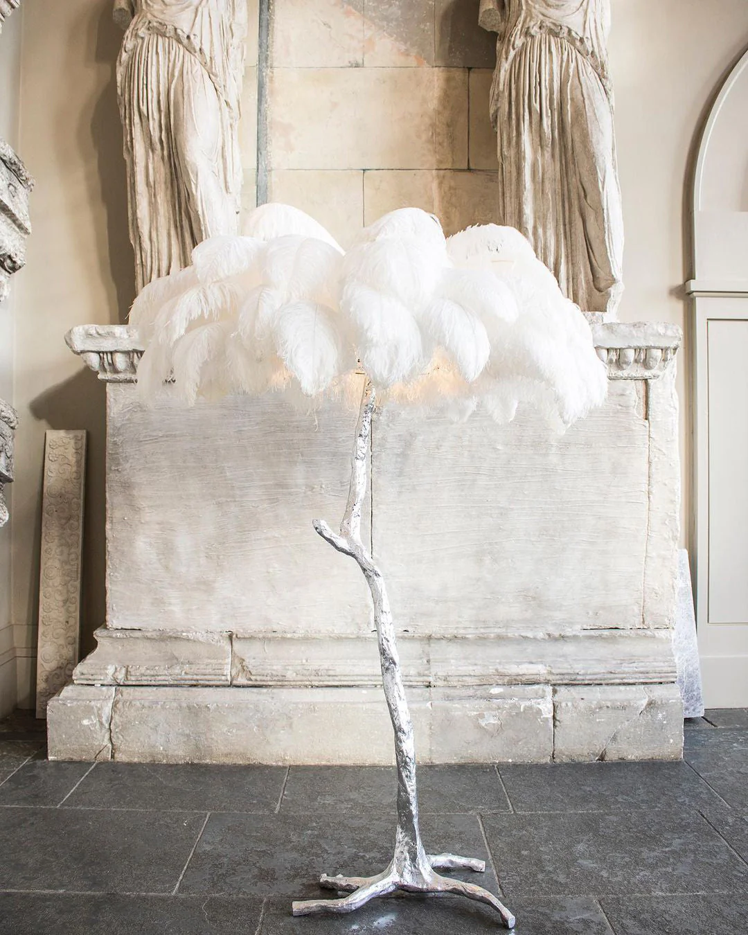 Ostrich Feather Floor Lamp - Image 29