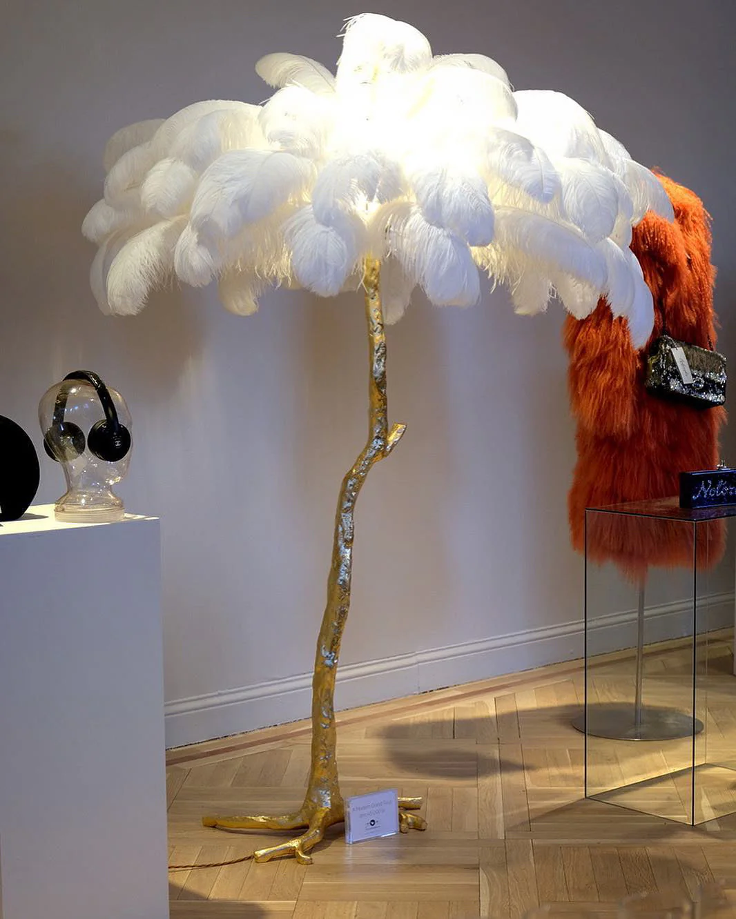 Ostrich Feather Floor Lamp - Image 33
