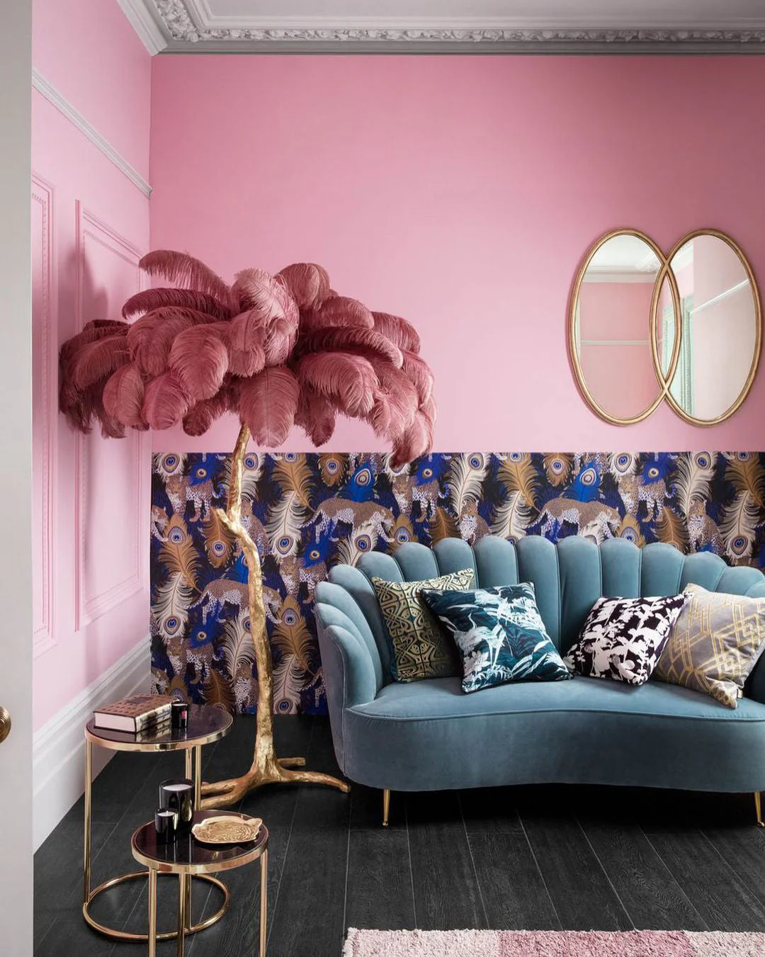 Ostrich Feather Floor Lamp - Image 37