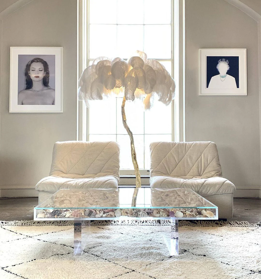 Ostrich Feather Floor Lamp - Image 41
