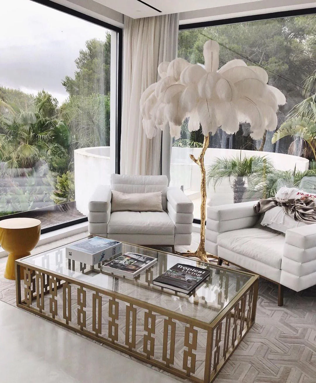 Ostrich Feather Floor Lamp - Image 46