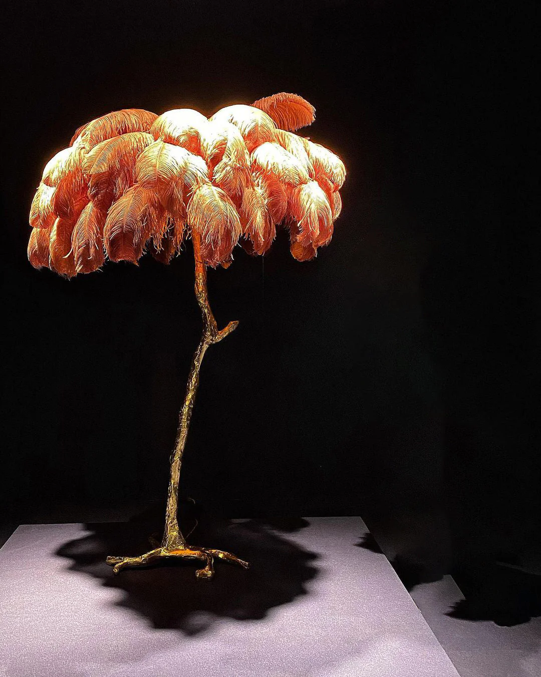 Ostrich Feather Floor Lamp - Image 56