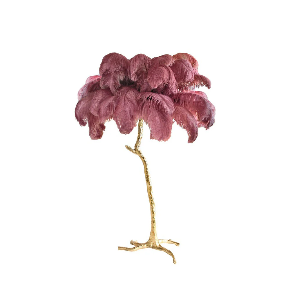 Ostrich Feather Floor Lamp - Image 84