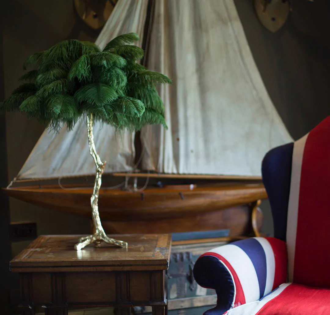 Ostrich Feather Table Lamp - Image 27