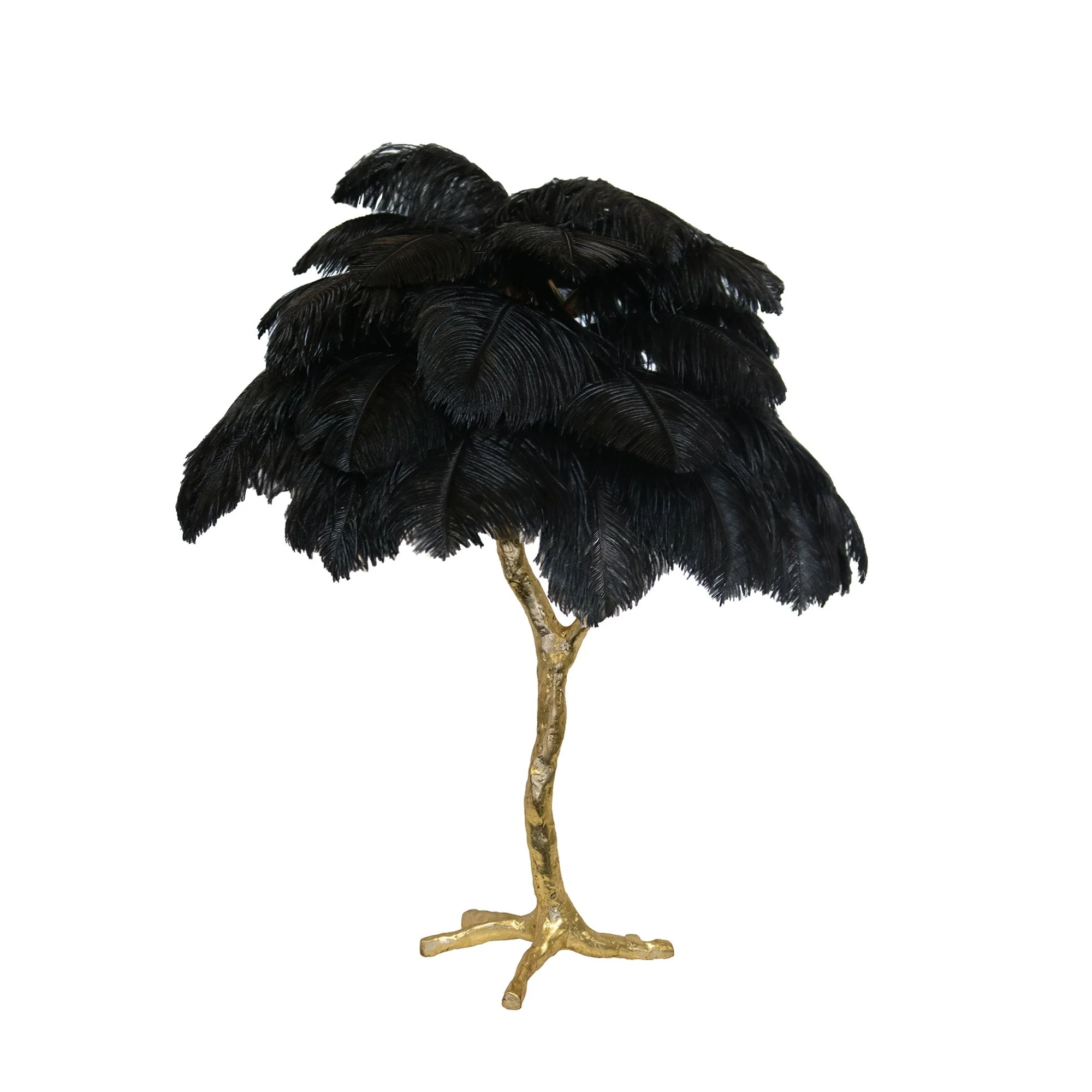 Ostrich Feather Table Lamp - Image 48