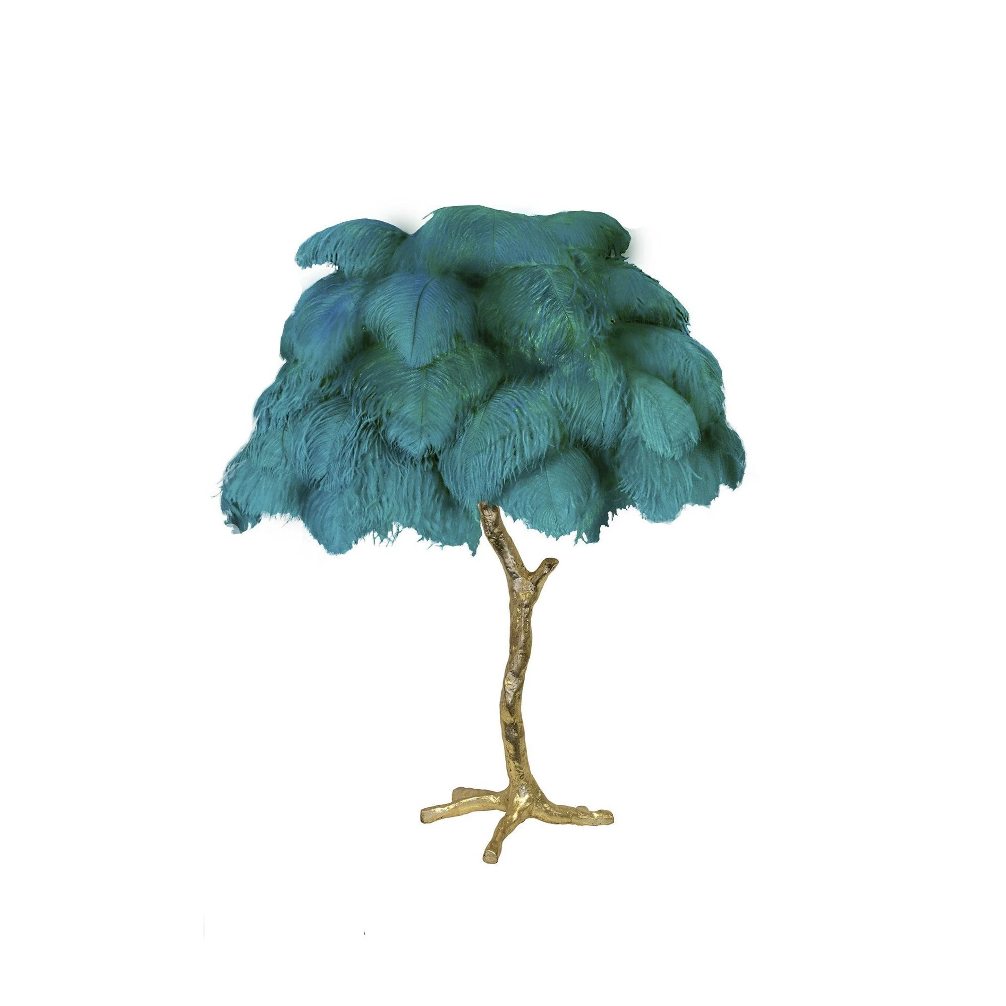 Ostrich Feather Table Lamp - Image 56