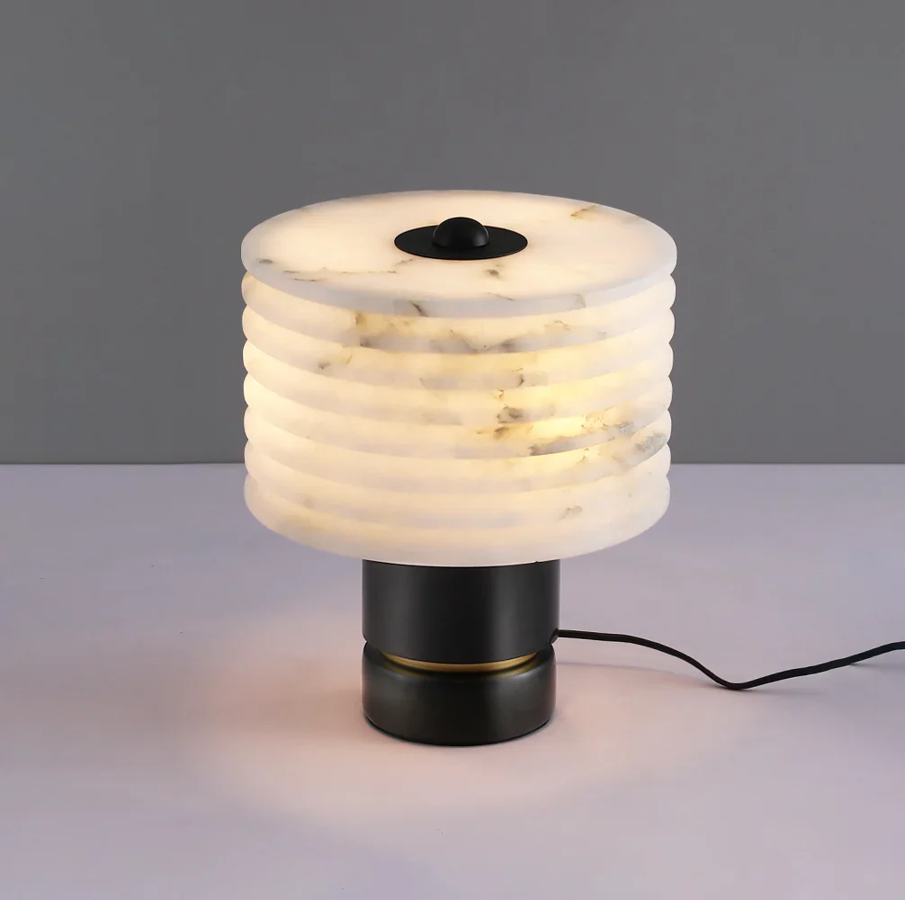 Outela Modern Alabaster Table Lamp - Image 11