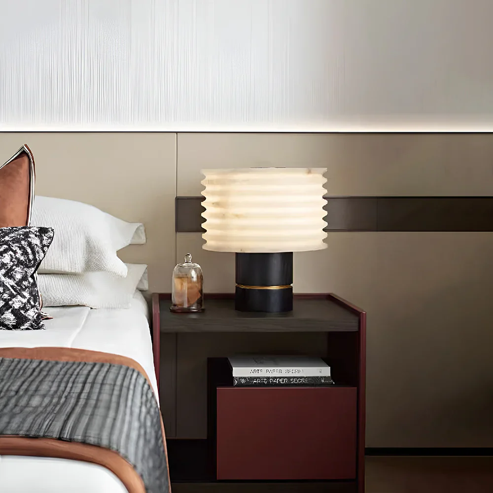 Outela Modern Alabaster Table Lamp - Image 2