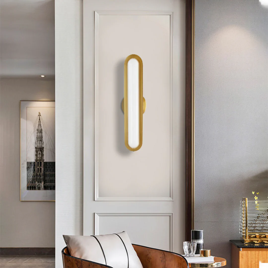 Oval Modern Metal Wall Light - Image 4
