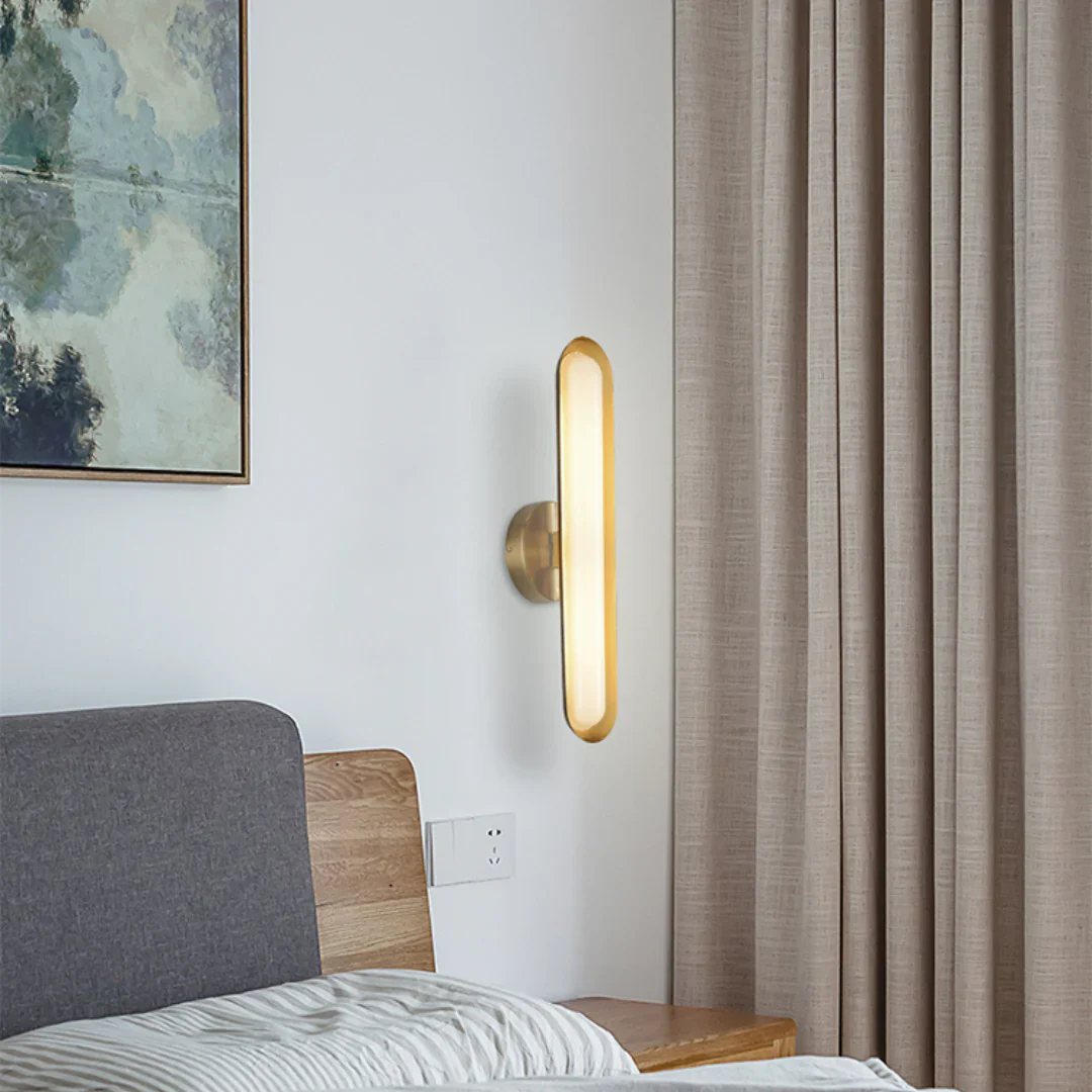 Oval Modern Metal Wall Light - Image 5