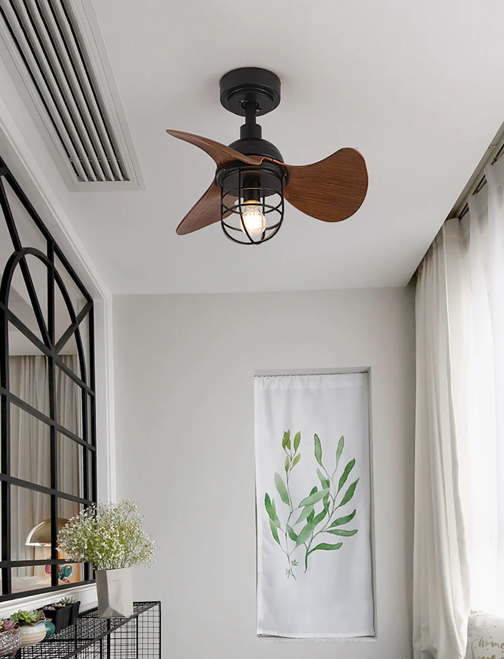 Oxton Simple Ceiling Fan Lamp - Image 6