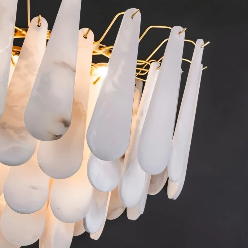 Patra Alabaster Chandelier Light - Image 7