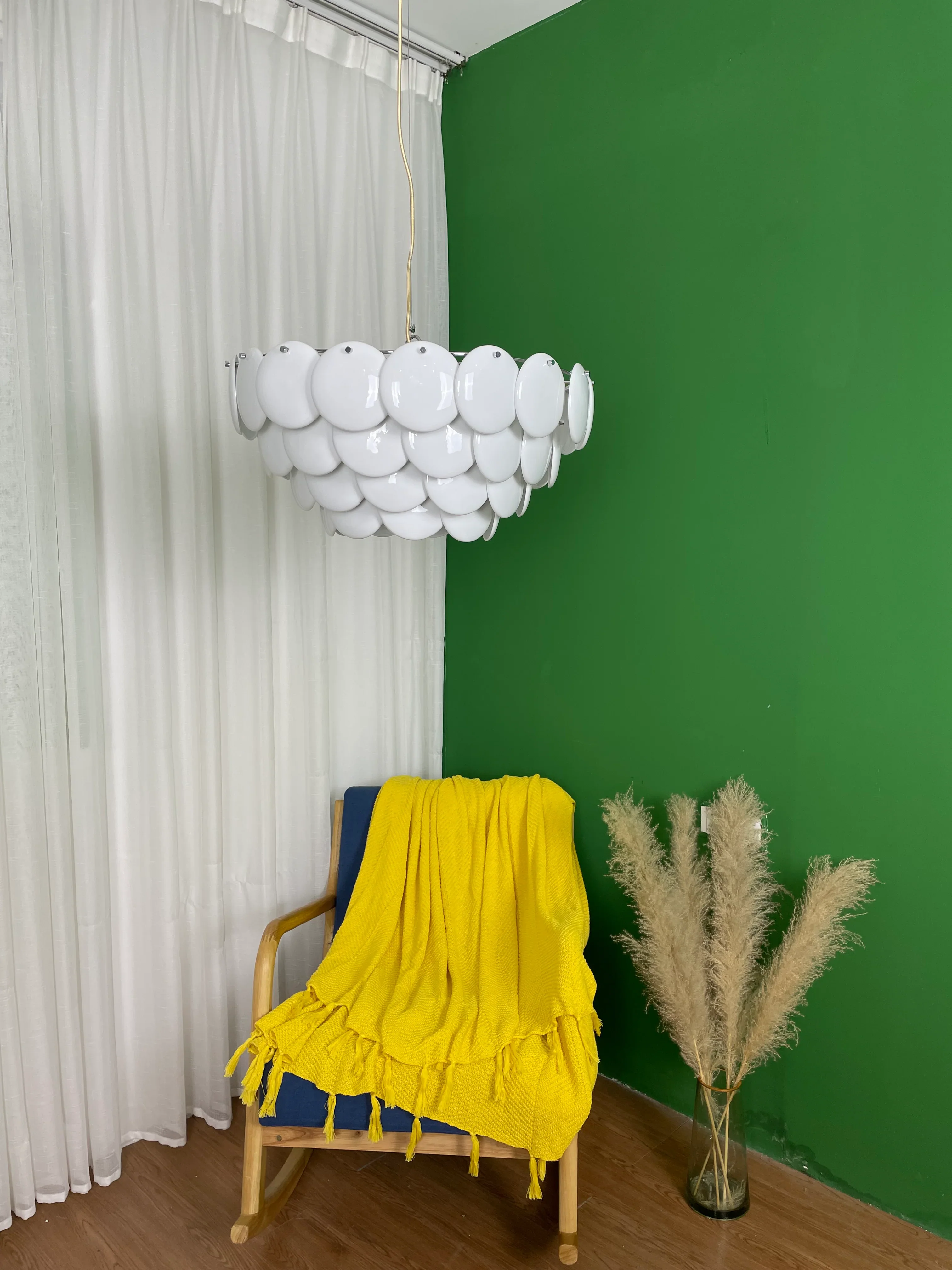 Pembridge White Ceramic Chandelier - Image 18